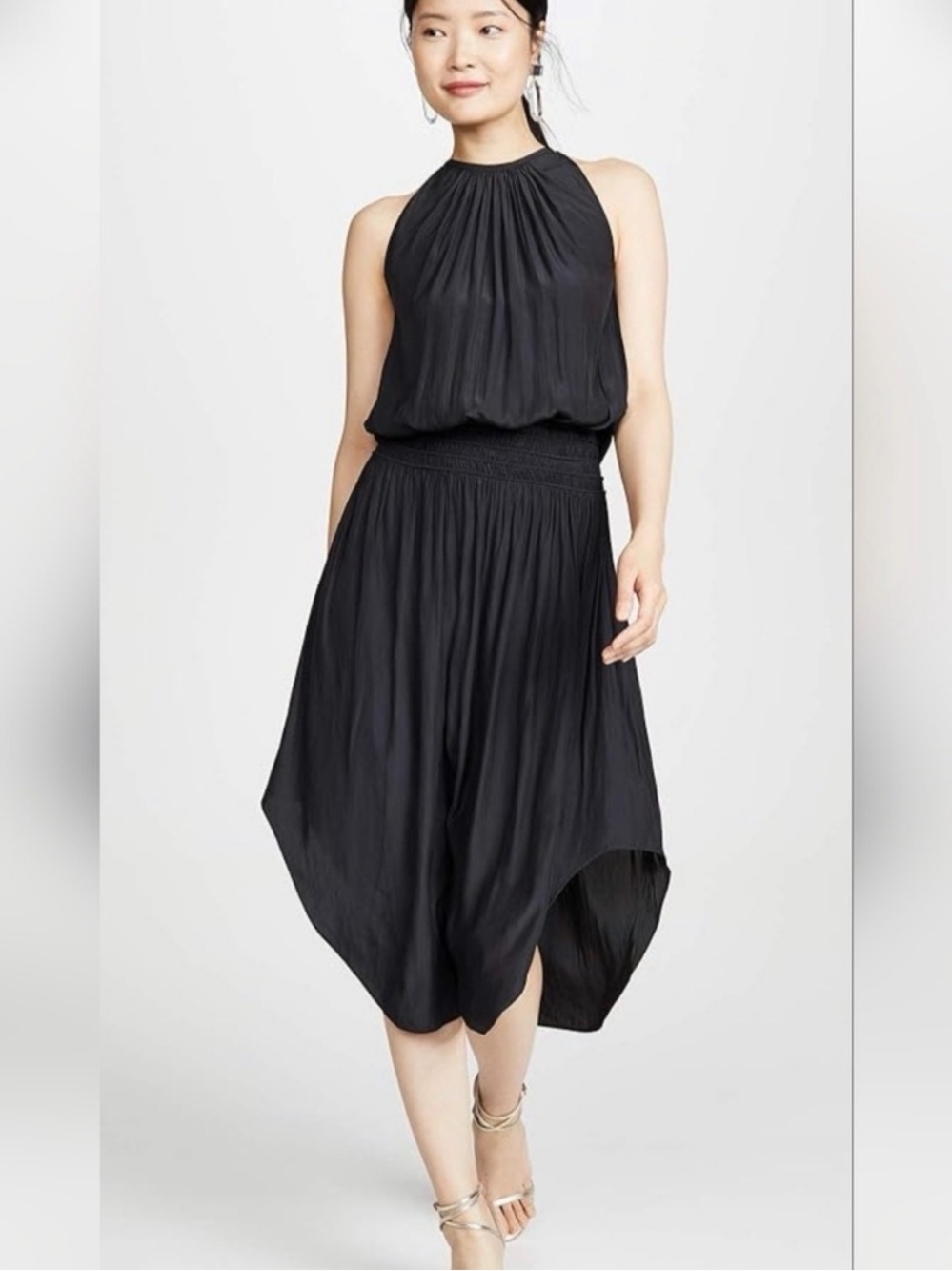 Ramy brook audrey smocked dress